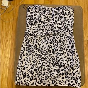 Leopard print dress